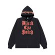 画像1: BLACK EYE PATCH (STACKED OE LOGO ZIP HOODIE) BLACK (1)