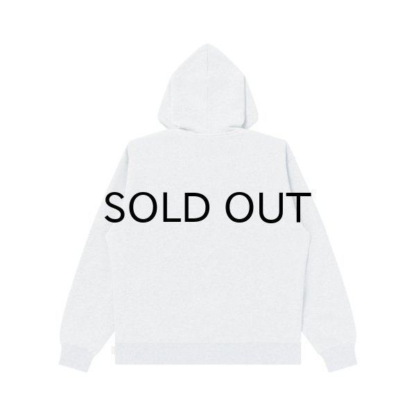 画像2: BLACK EYE PATCH (STACKED OE LOGO ZIP HOODIE) H.GRAY (2)