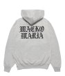 画像2: WACKO MARIA (HEAVY WEIGHT FULL ZIP HOODED SWEAT SHIRT TYPE-2) GRAY (2)