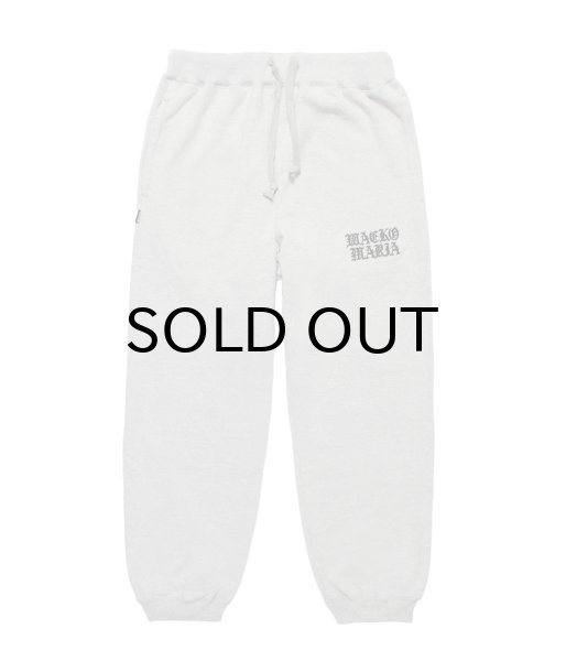 画像1: WACKO MARIA (HEAVY WEIGHT SWEAT PANTS) GRAY (1)