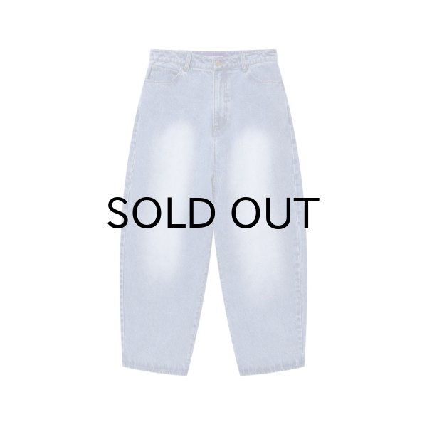 画像2: BLACK EYE PATCH (B EMBLEM EXTRA BAGGY JEANS) INDIGO (2)