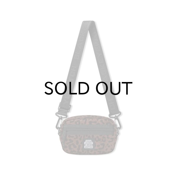 画像1: BLACK EYE PATCH (LEOPARD PATTERNED CORDUROY SHOULDER BAG) MULTI (1)