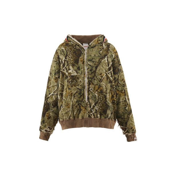 画像1: SAINT Mxxxxxx (BAPE_ZIP HOODIE_SHARK) CAMO (1)