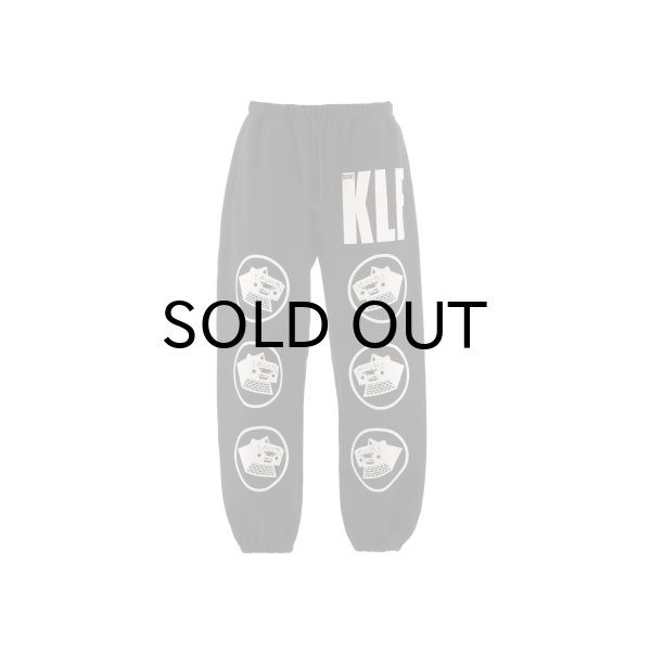 画像1: SAINT Mxxxxxx (KLF_SWEAT PANTS_KLF) BLACK (1)