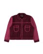 画像1: PHINGERIN (PG1 KNIT) BURGUNDY (1)