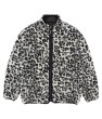 画像1: WACKO MARIA (REVERSIBLE LEOPARD BOA JACKET) WHITE (1)