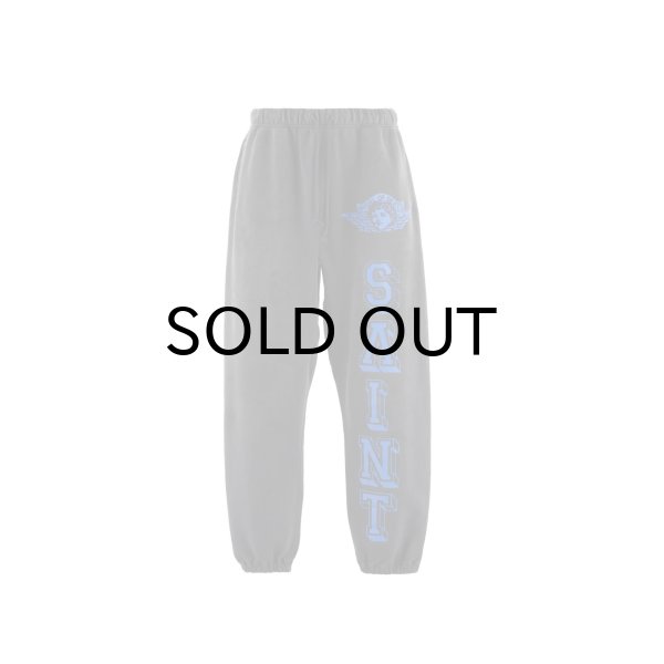 画像1: SAINT Mxxxxxx (SWEAT PANTS_ANGEL) BLACK (1)