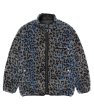 画像1: WACKO MARIA (REVERSIBLE LEOPARD BOA JACKET) GRAY (1)