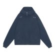画像1: C.E (NECK SNAP DBL KNIT HOODY) NAVY (1)