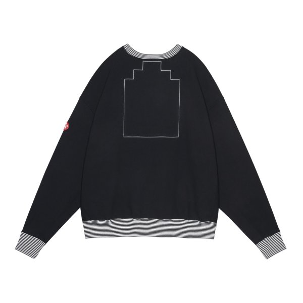 画像2: C.E (LIPS DISPLAY CREW NECK) BLACK (2)