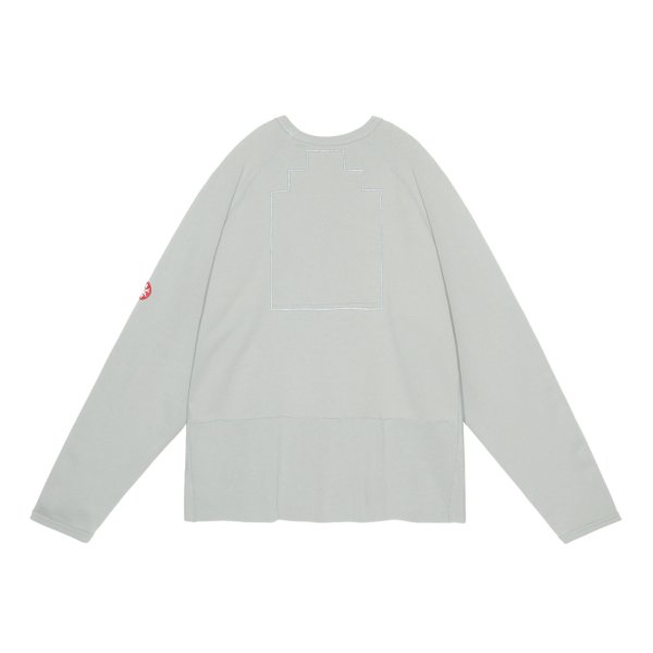 画像2: C.E (HALF PANEL RIB CREW NECK) KHAKI (2)