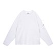 画像1: C.E (HALF PANEL RIB CREW NECK) GREY (1)