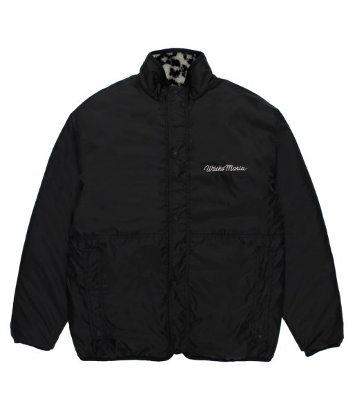 画像2: WACKO MARIA (REVERSIBLE LEOPARD BOA JACKET) WHITE (2)