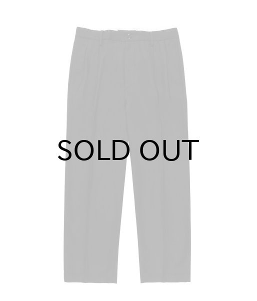画像2: WACKO MARIA (DOUBLE PLEATED CHINO TROUSERS TYPE-2) BLACK (2)