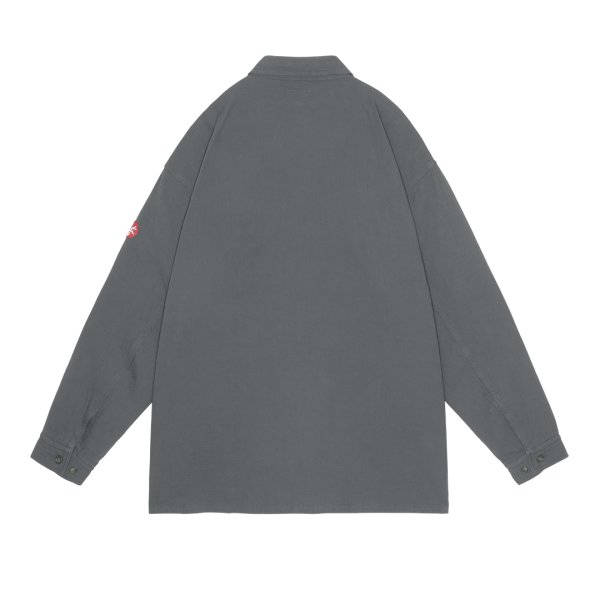 画像2: C.E (WELT POCKETS BIG SHIRT) CHARCOAL (2)
