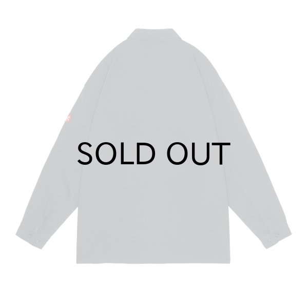 画像2: C.E (WELT POCKETS BIG SHIRT) CHARCOAL -30% OFF-  (2)