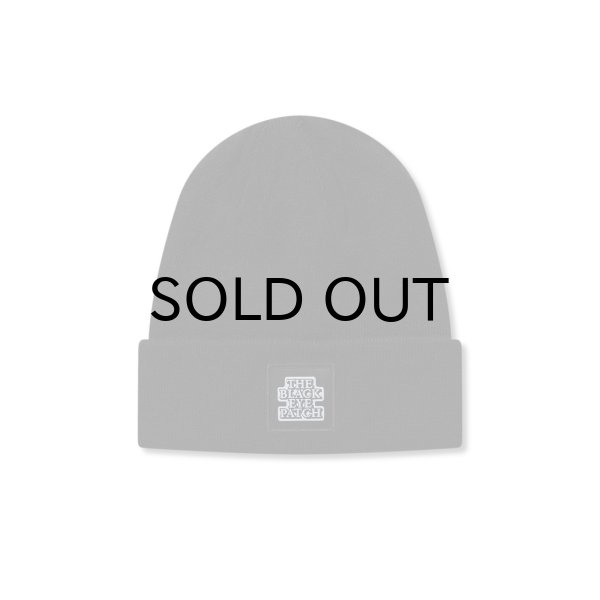 画像1: BLACK EYE PATCH (OG LABEL PATCHED BEANIE) BLACK (1)