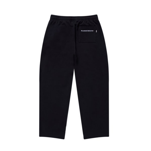 画像2: BLACK EYE PATCH (SMALL OG LABEL HEAVYWEIGHT SWEAT PANTS) BLACK (2)