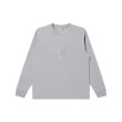 画像1: BLACK EYE PATCH (HWC SAME COLOR EMBROIDERED L/S TEE) H.GRAY (1)