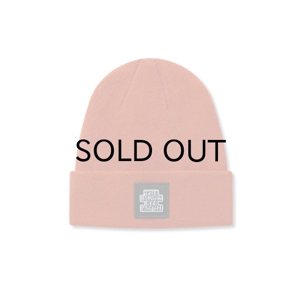 画像1: BLACK EYE PATCH (OG LABEL PATCHED BEANIE) BRICK (1)