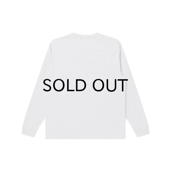 画像2: BLACK EYE PATCH (HWC SAME COLOR EMBROIDERED L/S TEE) H.GRAY (2)