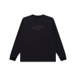 画像2: BLACK EYE PATCH (HWC SAME COLOR EMBROIDERED L/S TEE) BLACK (2)