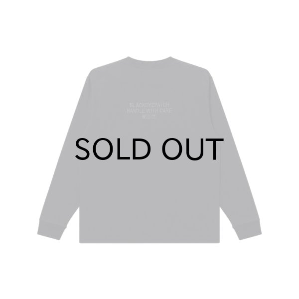 画像2: BLACK EYE PATCH (HWC SAME COLOR EMBROIDERED L/S TEE) BLACK (2)