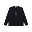 画像1: BLACK EYE PATCH (HWC SAME COLOR EMBROIDERED L/S TEE) BLACK (1)
