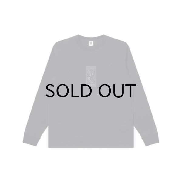 画像1: BLACK EYE PATCH (HWC SAME COLOR EMBROIDERED L/S TEE) BLACK (1)