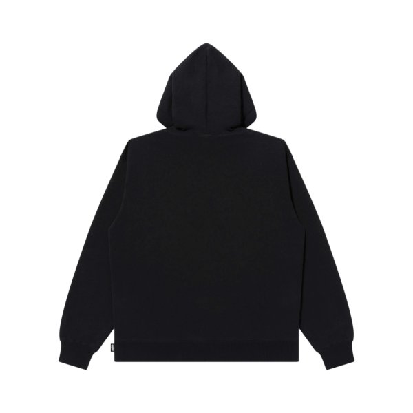 画像2: BLACK EYE PATCH (SMALL OG LABEL HEAVYWEIGHT HOODIE) BLACK (2)