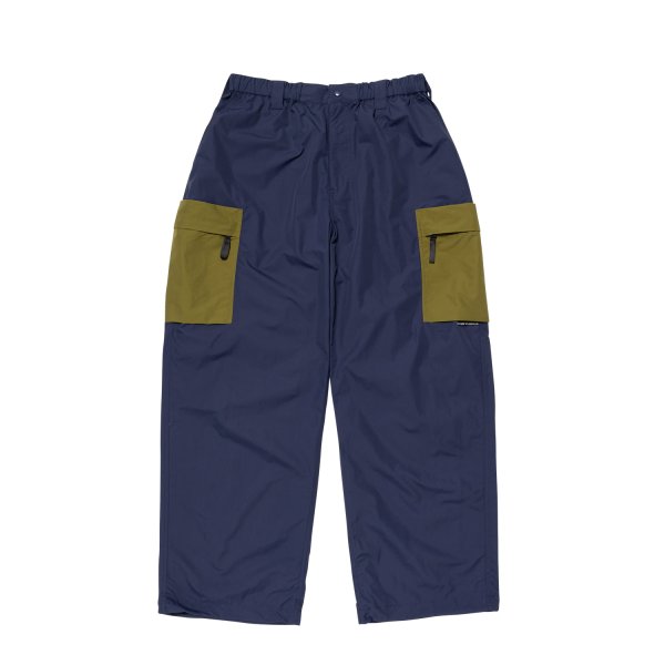 画像1: LQQK STUDIO (NYLON CARGO PANTS) NAVY (1)