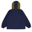 画像2: LQQK STUDIO (NYLON ANORAK HOODIE) NAVY (2)