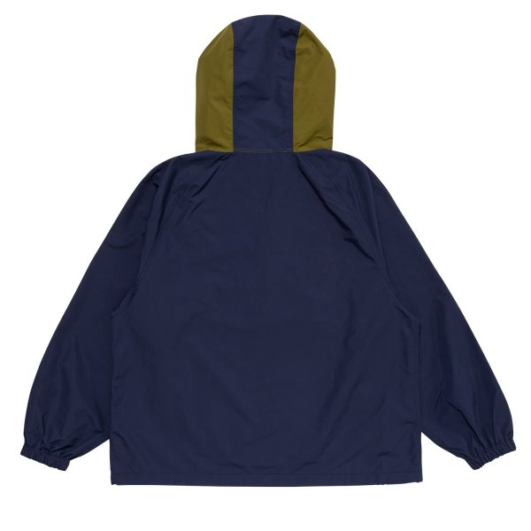 画像2: LQQK STUDIO (NYLON ANORAK HOODIE) NAVY (2)