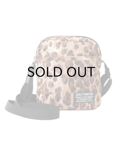 画像1: WACKO MARIA (SPEAK EASY / LEOPARD SMALL SHOULDER BAG TYPE-1) BEIGE (1)
