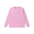 画像1: BLACK EYE PATCH (RHINESTONED OE LOGO L/S TEE) PINK (1)