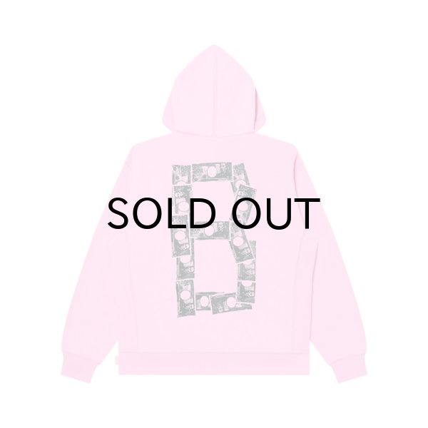 画像2: BLACK EYE PATCH (OG YUKICHI BILL HOODIE) PINK (2)