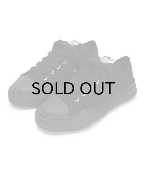 画像1: Maison MIHARA YASUHIRO ("PETERSON" OG SOLE CANVAS LOW SNEAKER) BLK-BLK (1)