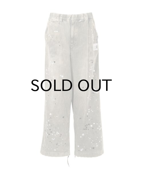 画像1: Maison MIHARA YASUHIRO (Embellished Corduroy Pants) KHAKI (1)