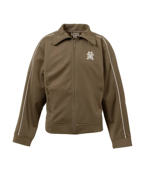 画像1: KAMIYA (Track Jacket) KHAKI (1)