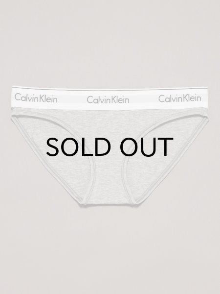 画像1: Calvin Klein (Icon Cotton Modal ビキニショーツ) GRAY (1)