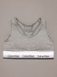 画像1: Calvin Klein (Icon Cotton Modal ライトリーラインド ブラレット) GRAY (1)