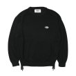 画像1: HOMBRE NINO (VENTILATION MESH SWEATER) BLACK (1)