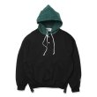 画像1: HOMBRE NINO (VENTILATION PULLOVER HOODIE) BLACK (1)