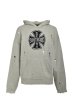 画像1: BREATH (SOUTHSIDE CROSS DAMAGE MOHAIR HOODIE) DUST (1)