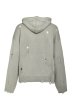 画像2: BREATH (SOUTHSIDE CROSS DAMAGE MOHAIR HOODIE) DUST (2)