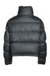 画像2: BREATH (FAUX LEATHER MATTE DOWN JACKET) BLACK (2)