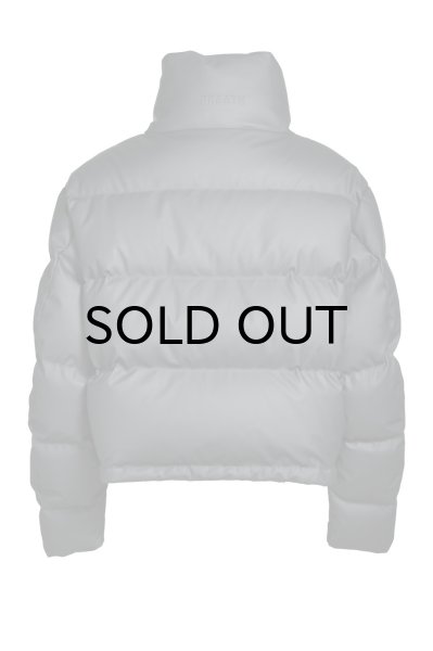 画像2: BREATH (FAUX LEATHER MATTE DOWN JACKET) BLACK (2)