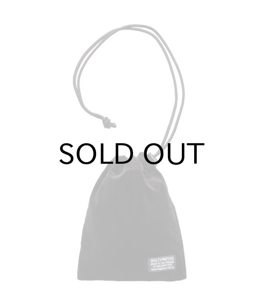 画像1: WACKO MARIA (SHOULDER POUCH) BLACK (1)