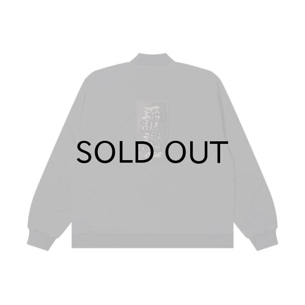 画像1: BLACK EYE PATCH (HWC EMBROIDERED QUILTED JACKET) BLACK (1)