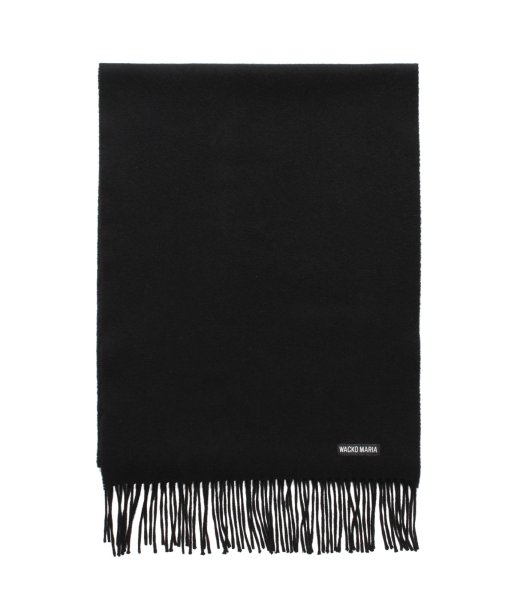 画像2: WACKO MARIA (WOOL SCARF) BLACK (2)